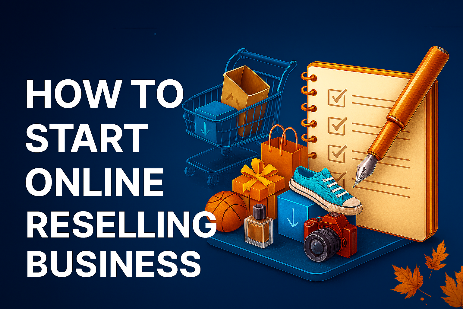 how to start online reselling business