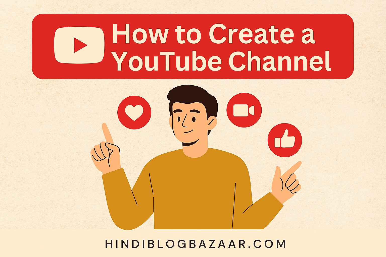 how to create youtube channel
