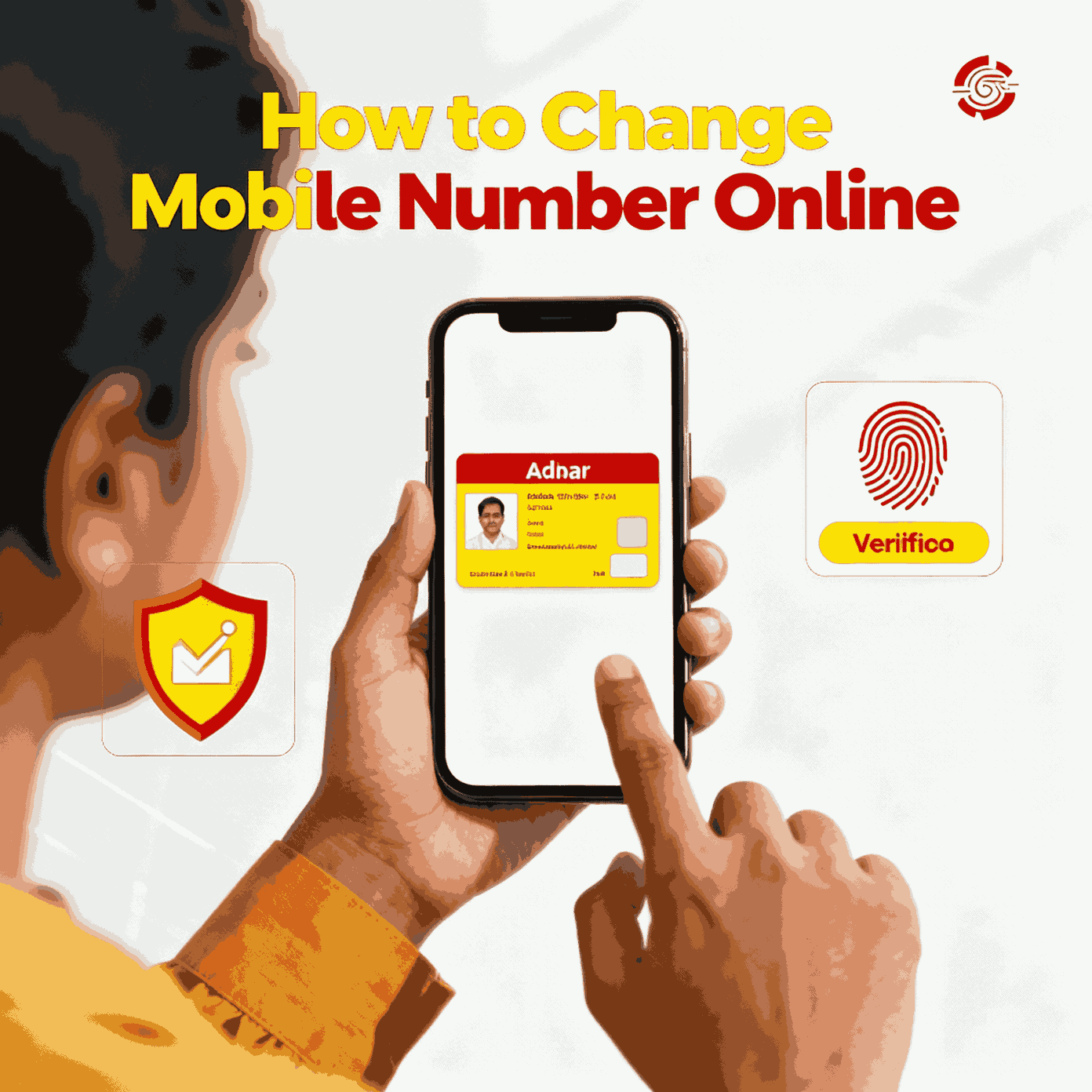 Adhaar card number update